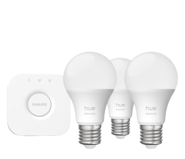 Philips Hue Essential White and color ambiance 3xŻarówka E27+ Hue Bridge 8721103103673 - 1362330 - zdjęcie 2
